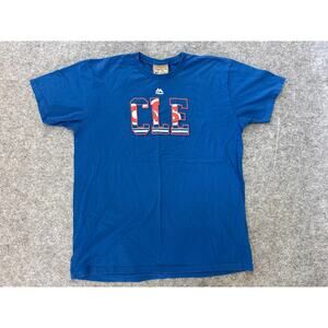 Cleveland Cavaliers Vintage Cavs Hardwood Classics Blue Tee Mens L